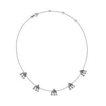 Load image into Gallery viewer, Hama 5 Dancing Pyramid Necklace - Azza Fine Jewellery