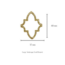 Load image into Gallery viewer, Arabesque Void Earrings
