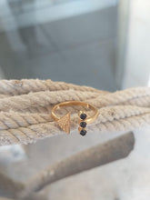 Load image into Gallery viewer, Black Knight Ring - Azza Fine Jewellery
