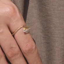 Load image into Gallery viewer, Palm Ring - Half Diamonds - Azza Fine Jewellery
