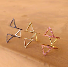 Load image into Gallery viewer, Hama Pyramid Rings - Azza Fine Jewellery
